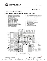 DSP56F827 datasheet pdf Motorola