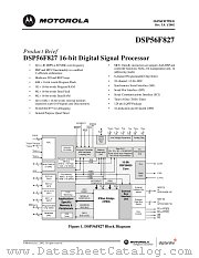 DSP56F827PB datasheet pdf Motorola