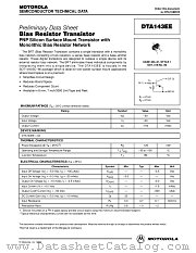 DTA143EE datasheet pdf Motorola
