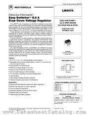 LM2574-5 datasheet pdf Motorola