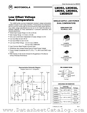 LM2903VN datasheet pdf Motorola