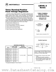 LM340T-24 datasheet pdf Motorola