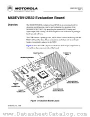 M68EVB912B32 datasheet pdf Motorola