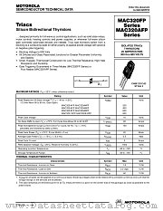 MAC320-8FP datasheet pdf Motorola