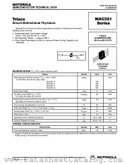 MAC321-8 datasheet pdf Motorola