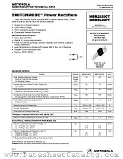 MBR2535 datasheet pdf Motorola