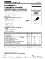 MBRF20200CT datasheet pdf Motorola