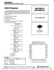 MC10E151FN datasheet pdf Motorola