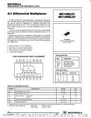 MC100EL57D datasheet pdf Motorola