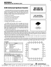MC10E136FN datasheet pdf Motorola