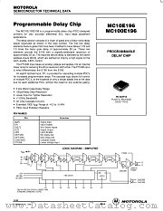MC100E196FN datasheet pdf Motorola