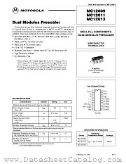 MC12011P datasheet pdf Motorola