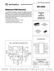 MC13055P datasheet pdf Motorola