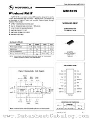 MC13155D datasheet pdf Motorola
