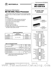 MC13281AP datasheet pdf Motorola