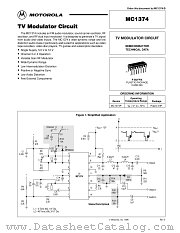 MC1374P datasheet pdf Motorola