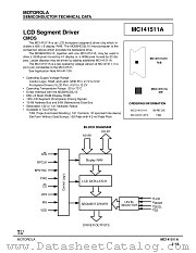 MCC141511A datasheet pdf Motorola