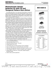 MC145012 datasheet pdf Motorola