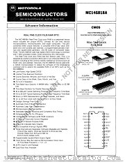 MC146818AL datasheet pdf Motorola