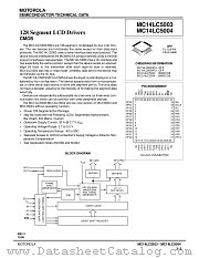 MC14LC5004 datasheet pdf Motorola