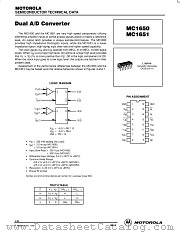 MC1650 datasheet pdf Motorola