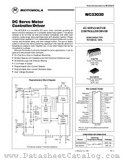 MC33030DW datasheet pdf Motorola