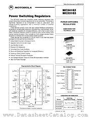 MC34163P datasheet pdf Motorola