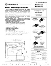 MC34166T datasheet pdf Motorola