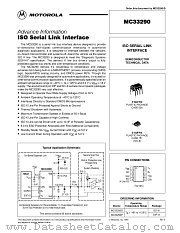 MC33290P datasheet pdf Motorola