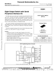 MC33291DW datasheet pdf Motorola