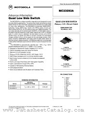 MC33293ATV datasheet pdf Motorola