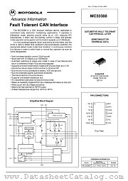 MC33388D datasheet pdf Motorola