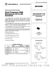 MC33466H-33JT1 datasheet pdf Motorola