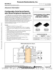 MC33880DW/R2 datasheet pdf Motorola