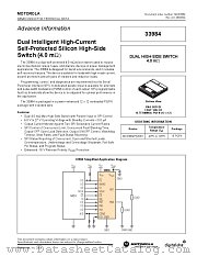 MC33984 datasheet pdf Motorola