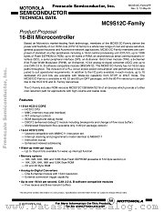 MC3S12C32 datasheet pdf Motorola