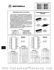 MC4019 datasheet pdf Motorola