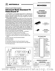 MC44302ADW datasheet pdf Motorola