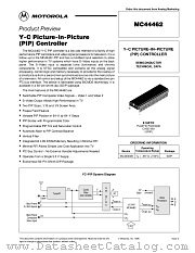 MC44462 datasheet pdf Motorola
