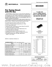 MC44829D datasheet pdf Motorola