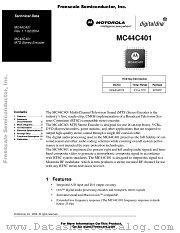 MC44C401 datasheet pdf Motorola