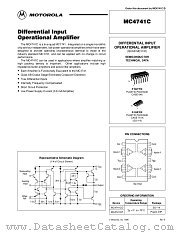 MC4741CD datasheet pdf Motorola