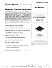 MC68160B datasheet pdf Motorola