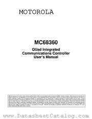 MC68360RC25V datasheet pdf Motorola
