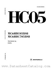 MC68HC05BS8D datasheet pdf Motorola