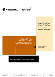 MC68HC08AZ48A datasheet pdf Motorola