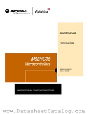 MC68HC08JB1 datasheet pdf Motorola