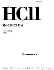 MC68HC11L6 datasheet pdf Motorola