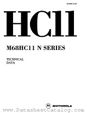 MC68HC11N datasheet pdf Motorola