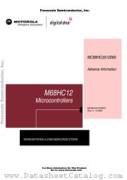 M68DIL12 datasheet pdf Motorola